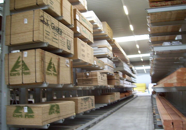cantilever racking galvanized