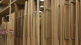 pallet racking at timber trade companies