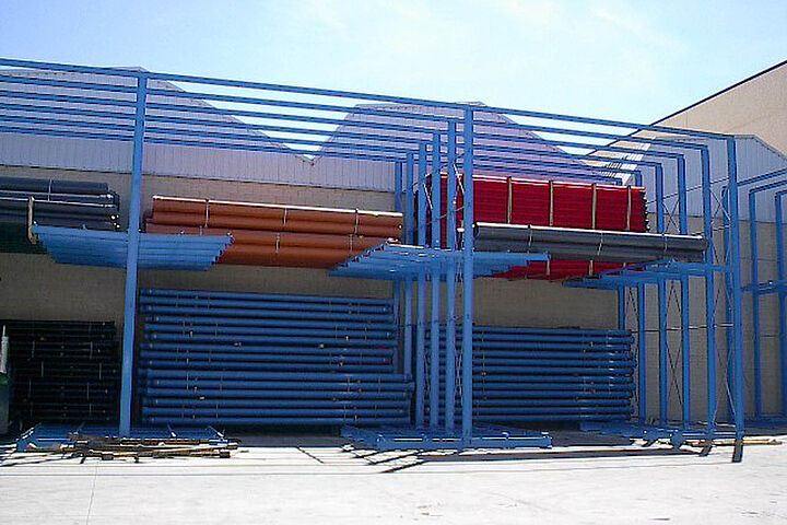 drive-in racking system