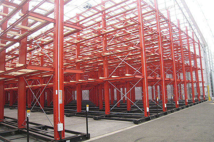 mobile cantilever racking