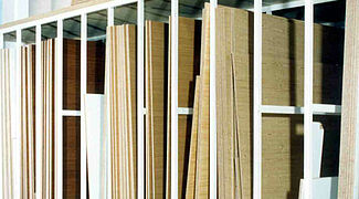 vertical racking system for timber traders