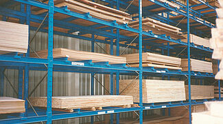 pallet racking for the woodworking industry