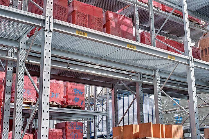 pallet racking galvanized with sprinkler system