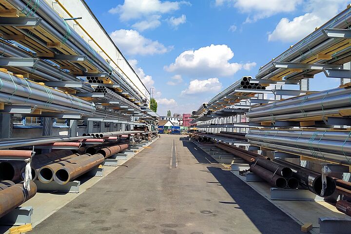 cantilever racking galvanized