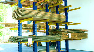 cantilever racking systems for carpentries and joineries