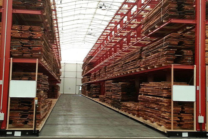 mobile cantilever racking