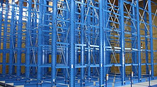 Rayonnage cantilever mobile