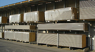 cantilever racking for the metal trade