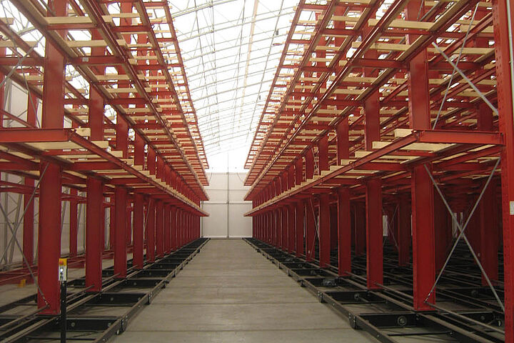 mobile cantilever racking