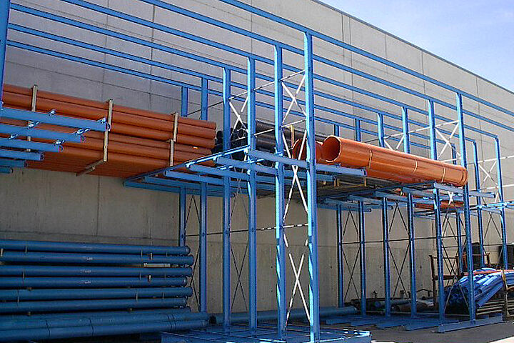drive-in racking system