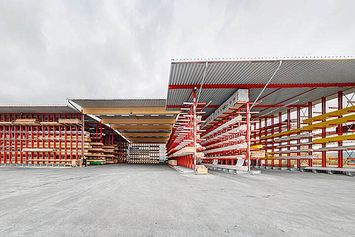 cantilever racking warehouse