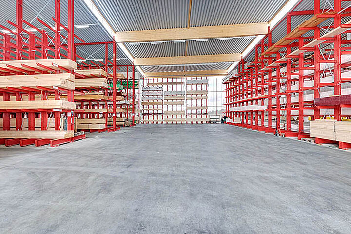 cantilever racking warehouse
