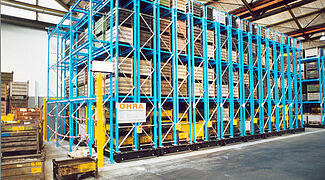 mobile racking for the steel processing industry