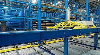 automatic warehouse timber storage