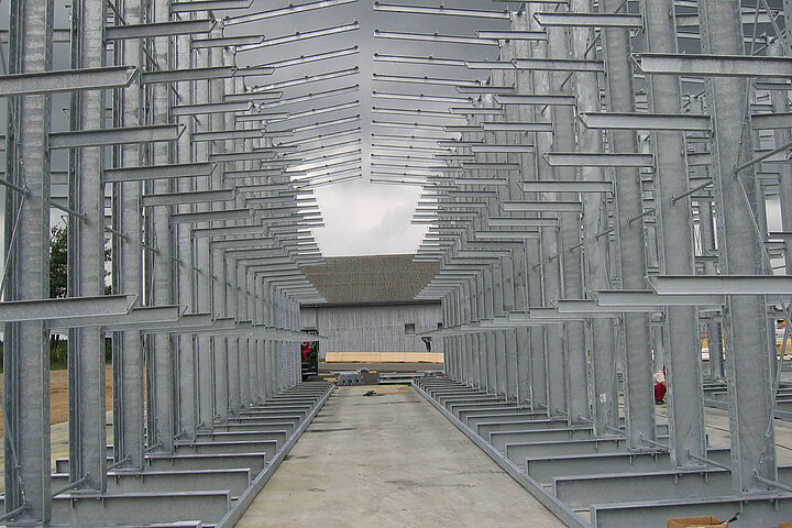 cantilever racking, galvanized