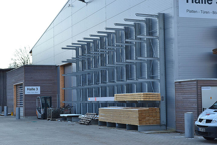 cantilever racking galvanized