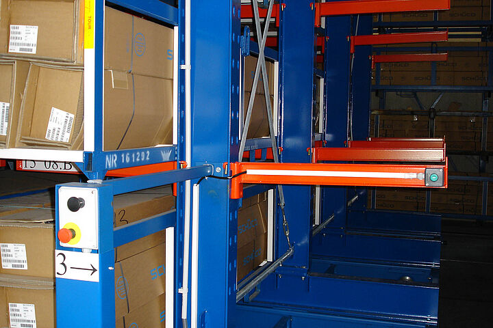 mobile cantilever racking