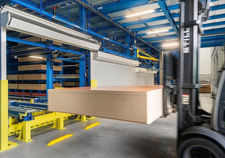 automatic warehouse timber storage