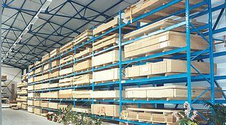 pallet racking for the woodworking industry