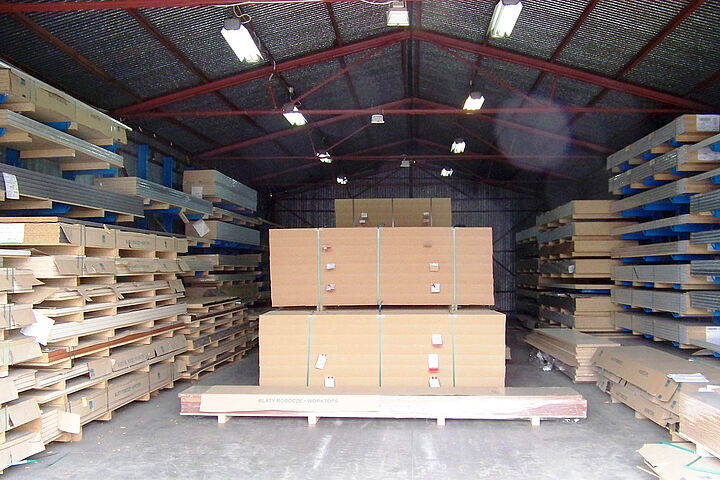 cantilever racking for chipboards