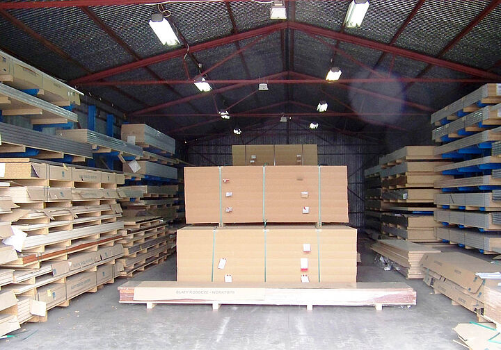 cantilever racking for chipboards
